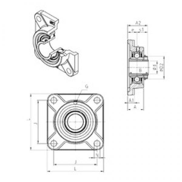 SNR UKF211H подшипниковые узлы #1 image