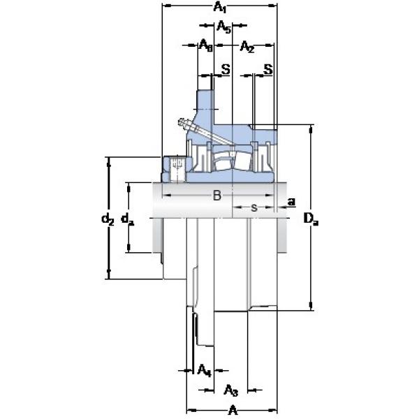 SKF FYRP 3 7/16-18 подшипниковые узлы #1 image