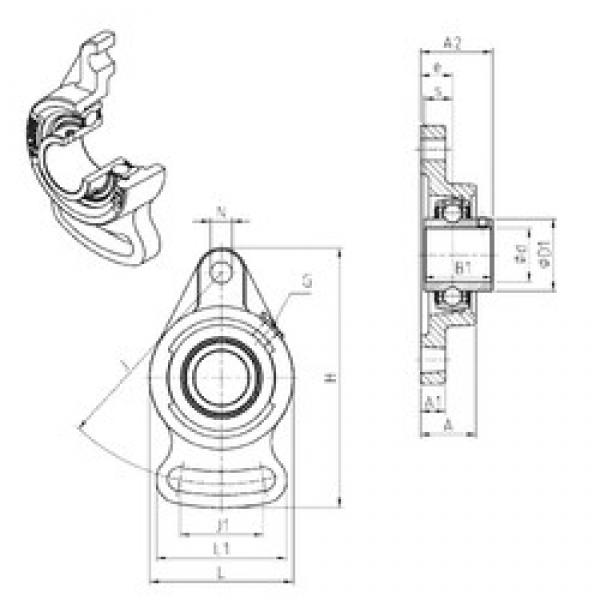 SNR UCFA210 подшипниковые узлы #1 image