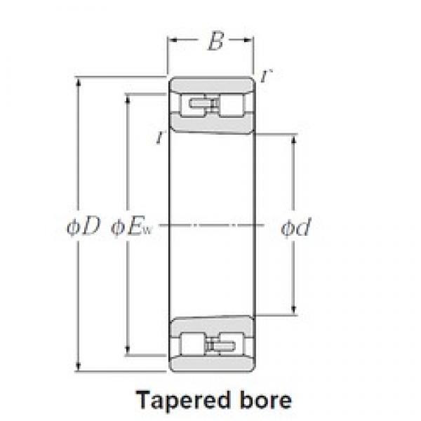 200 mm x 280 mm x 80 mm  NTN NN4940K цилиндрические роликоподшипники #1 image