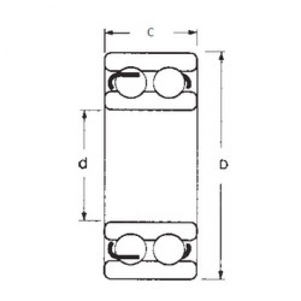 30 mm x 62 mm x 20 mm  FBJ 4206ZZ радиальные шарикоподшипники #1 image