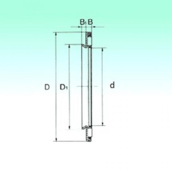 45 mm x 68 mm x 4,2 mm  NBS AXW 45 игольчатые подшипники #1 image