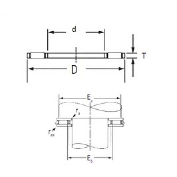 Timken AXK6085 игольчатые подшипники #1 image