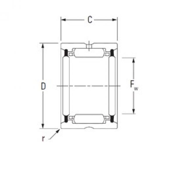 KOYO HJ-405228,2RS игольчатые подшипники #1 image