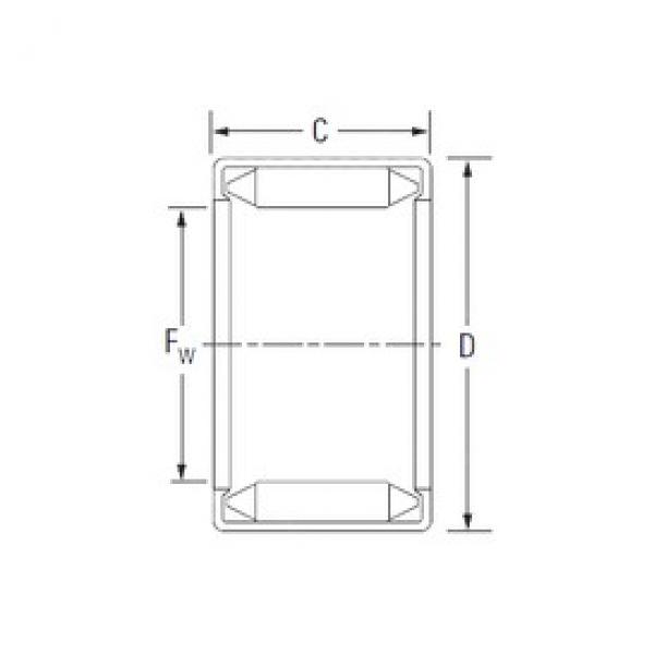 KOYO DL 35 16 игольчатые подшипники #1 image