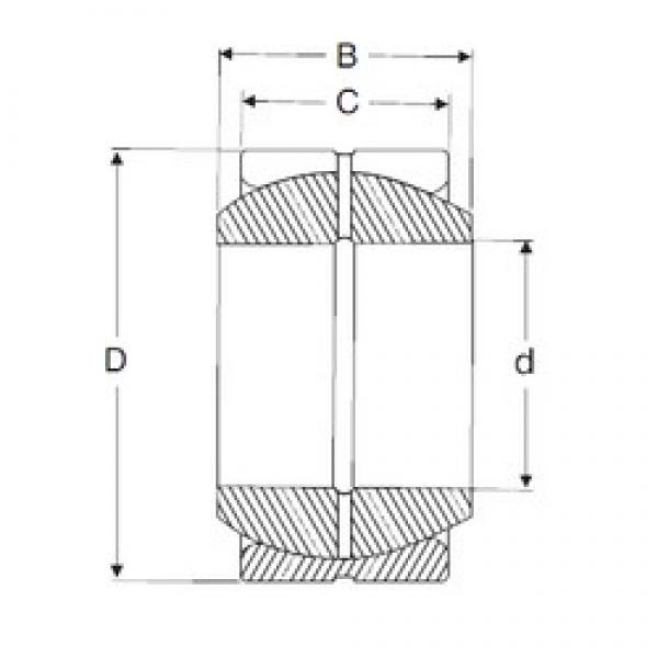 70 mm x 105 mm x 49 mm  SIGMA GE 70 ES подшипники скольжения #1 image