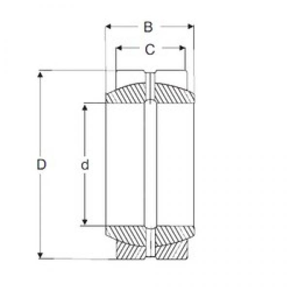 38,1 mm x 61,913 mm x 33,325 mm  SIGMA GEZ 108 ES подшипники скольжения #1 image