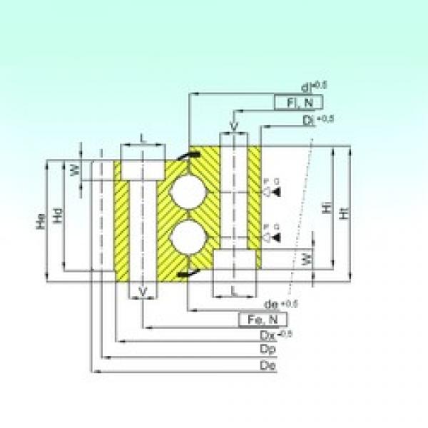 ISB EB2.25.0821.200-1SPPN упорные шарикоподшипники #1 image