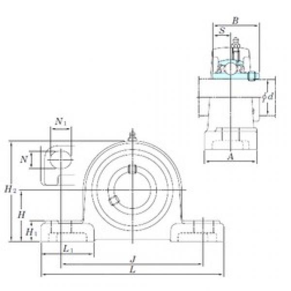 KOYO UCP313-40SC подшипниковые узлы #1 image