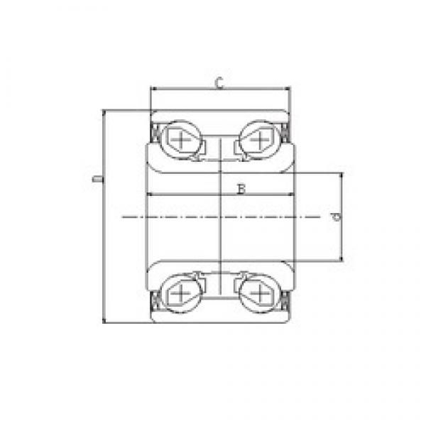 44 mm x 82,5 mm x 37 mm  ILJIN IJ131031 радиально-упорные шарикоподшипники #1 image