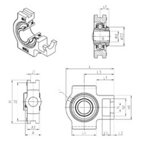 SNR UKT207H подшипниковые узлы #1 image