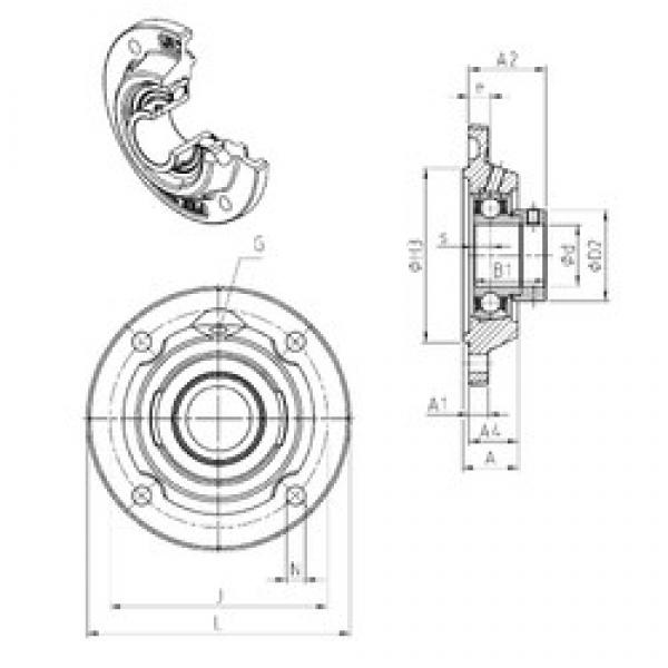 SNR ESFEE207 подшипниковые узлы #1 image