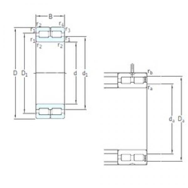 160 mm x 220 mm x 60 mm  SKF NNC4932CV цилиндрические роликоподшипники #1 image