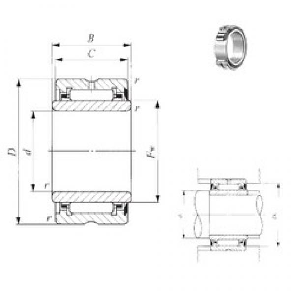 20 mm x 37 mm x 18 mm  IKO NA 4903U игольчатые подшипники #1 image