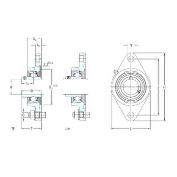 SKF FYT 3/4 TF/AH подшипниковые узлы #1 image