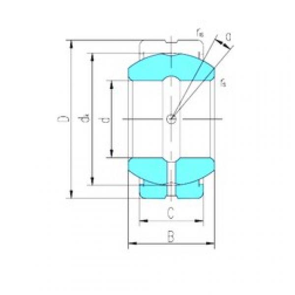 110 mm x 160 mm x 70 mm  LS GE110ES-2RS подшипники скольжения #1 image