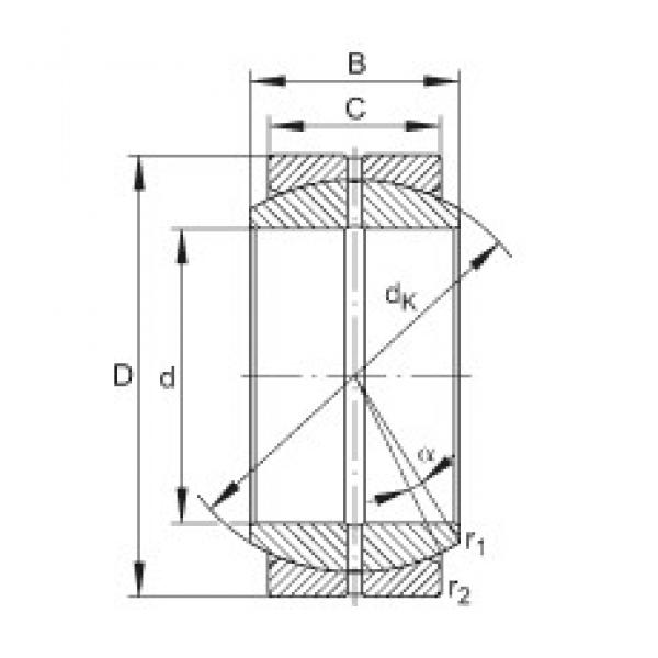 INA GE10-DO подшипники скольжения #1 image