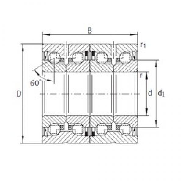 50 mm x 90 mm x 68 mm  INA ZKLN5090-2RS-2AP упорные шарикоподшипники #1 image