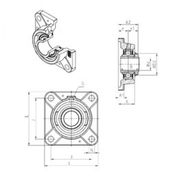 SNR UKFE207H подшипниковые узлы #1 image