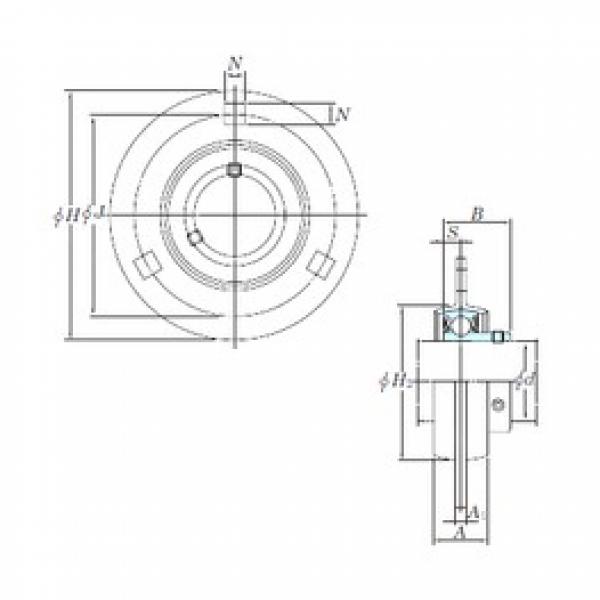 KOYO SBPF202 подшипниковые узлы #1 image