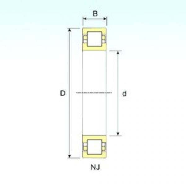 130 mm x 230 mm x 64 mm  ISB NUP 2226 цилиндрические роликоподшипники #1 image