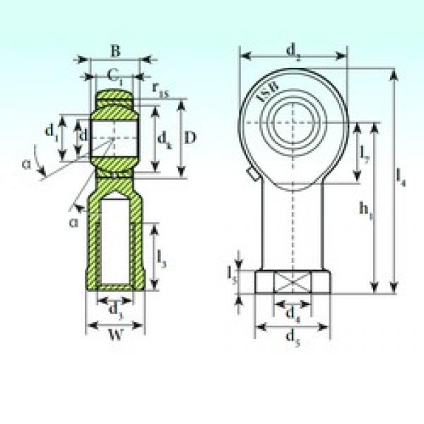 5 mm x 13 mm x 8 mm  ISB TSF 5 подшипники скольжения #1 image