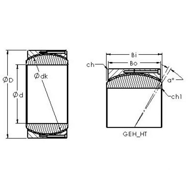 AST GEH360HT подшипники скольжения #1 image