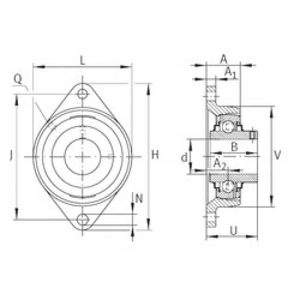 INA RCJTY1-1/8 подшипниковые узлы #1 image