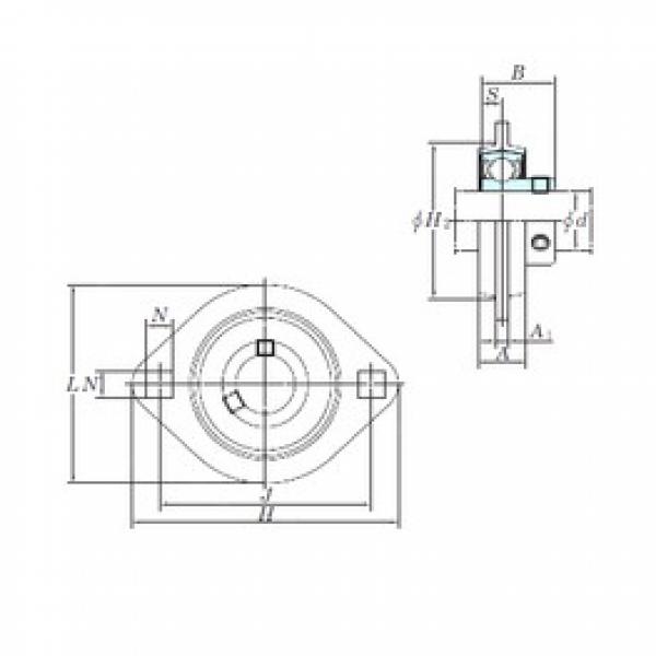 KOYO SBPFL207-22 подшипниковые узлы #1 image