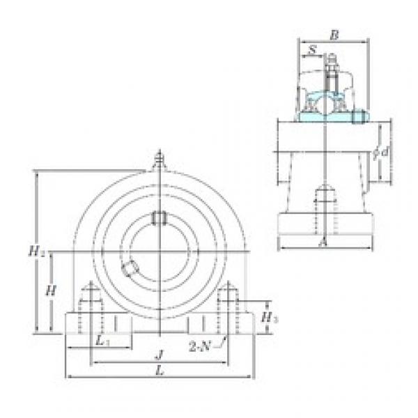 KOYO UCPA209-26 подшипниковые узлы #1 image