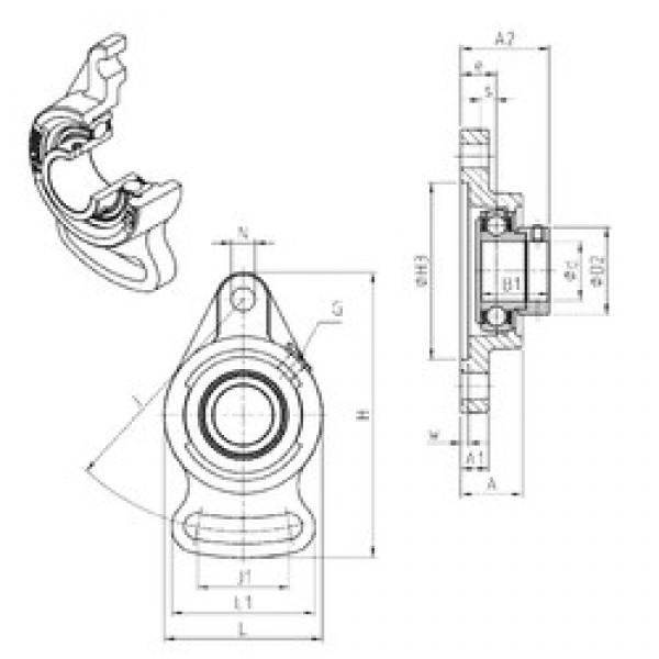 SNR ESFAE206 подшипниковые узлы #1 image