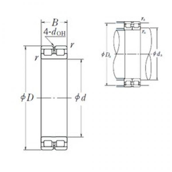 300 mm x 420 mm x 118 mm  NSK RSF-4960E4 цилиндрические роликоподшипники #1 image