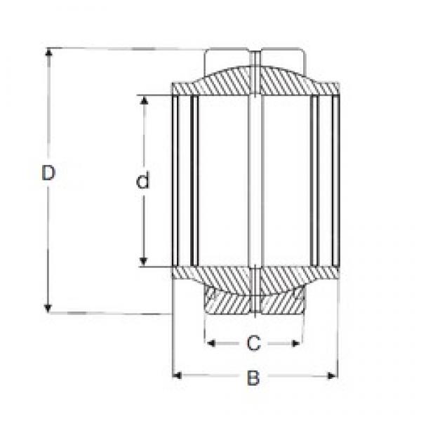 12 mm x 22 mm x 12 mm  SIGMA GEG 12 ESA подшипники скольжения #1 image