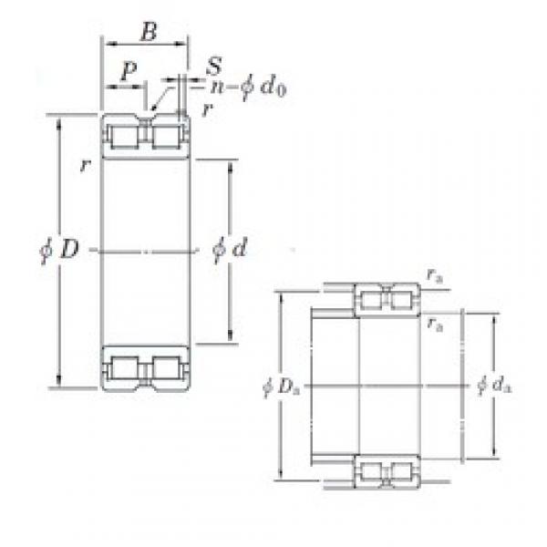 170 mm x 215 mm x 45 mm  KOYO DC4834VW цилиндрические роликоподшипники #1 image