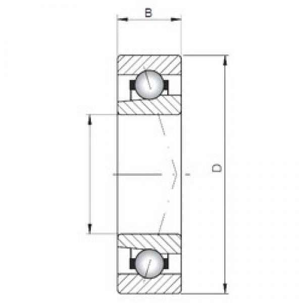 ISO 71830 A радиально-упорные шарикоподшипники #1 image