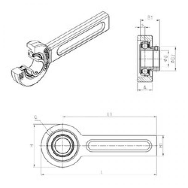 SNR ESSP205 подшипниковые узлы #1 image