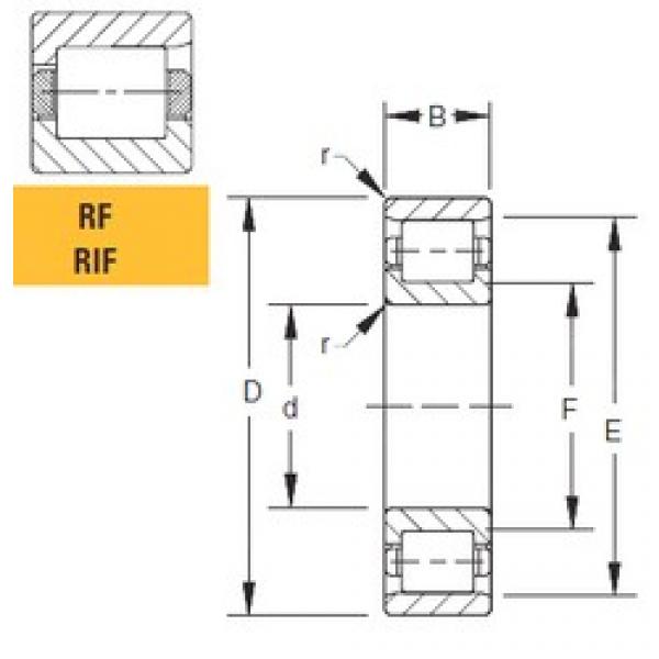 300 mm x 540 mm x 85 mm  Timken 300RF02 цилиндрические роликоподшипники #1 image