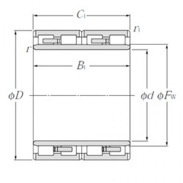 330 mm x 460 mm x 340 mm  NTN E-4R6605 цилиндрические роликоподшипники #1 image