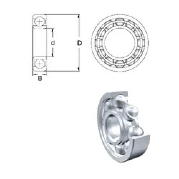 140 mm x 175 mm x 18 mm  ZEN 61828 радиальные шарикоподшипники #1 image