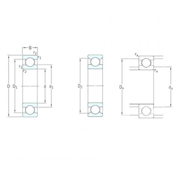 4 mm x 13 mm x 5 mm  SKF W624 радиальные шарикоподшипники #1 image