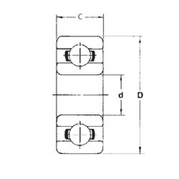 3 mm x 9 mm x 2,5 mm  FBJ MR93 радиальные шарикоподшипники #1 image