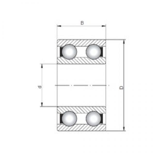 60 mm x 110 mm x 28 mm  ISO 4212 радиальные шарикоподшипники #1 image