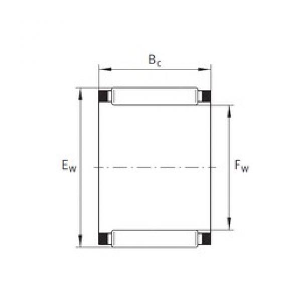 INA K120X127X24 игольчатые подшипники #1 image