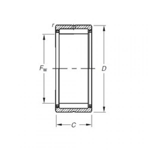 Timken NK14/20 игольчатые подшипники #1 image