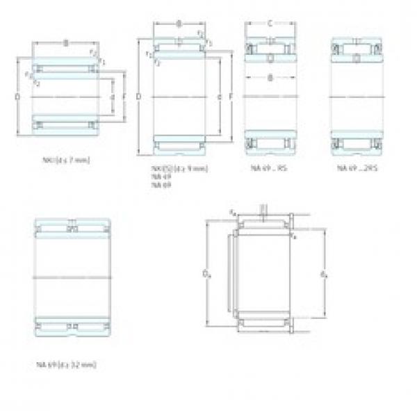 240 mm x 300 mm x 60 mm  SKF NA4848 игольчатые подшипники #1 image