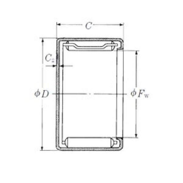 NSK MFJL-3530L игольчатые подшипники #1 image