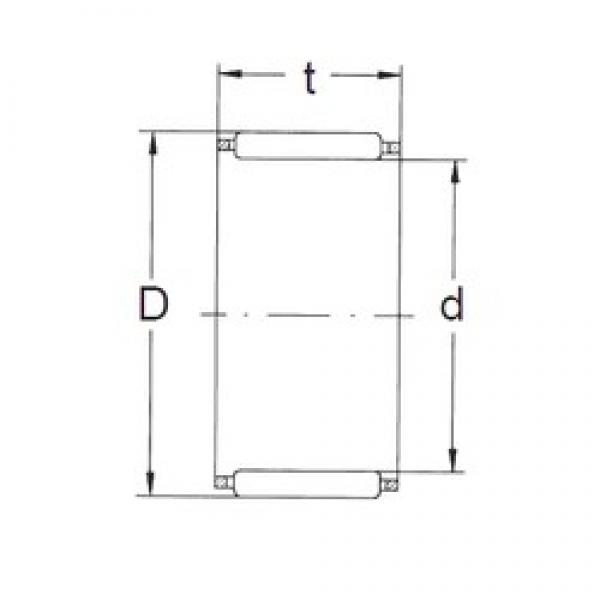 FBJ K100X108X27 игольчатые подшипники #1 image