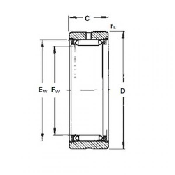 Timken RNA3130 игольчатые подшипники #1 image