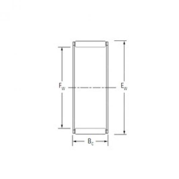 KOYO K14X19X18F игольчатые подшипники #1 image