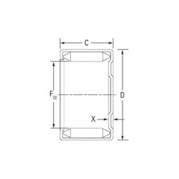 KOYO MH-22161 игольчатые подшипники #1 image